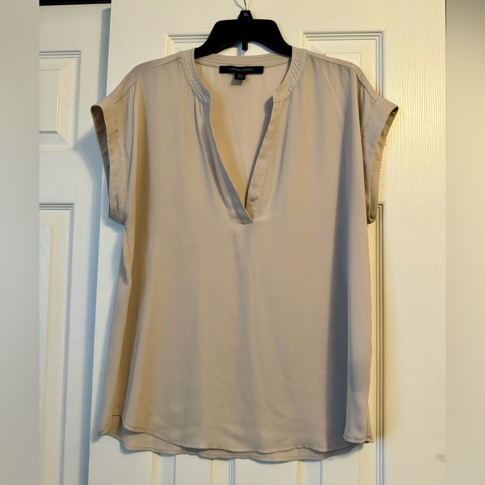 Cynthia Rowley Sheer Blouse